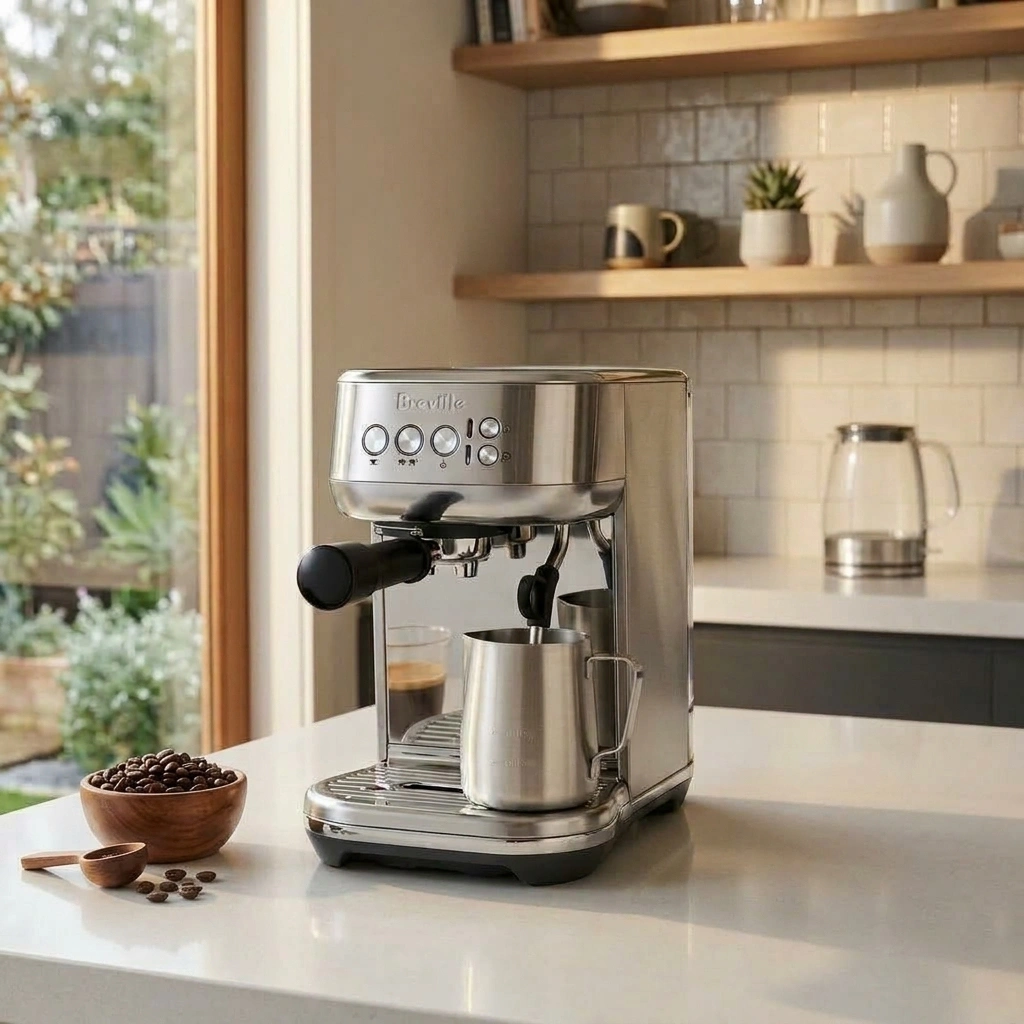 Breville Bambino Plus compact espresso machine