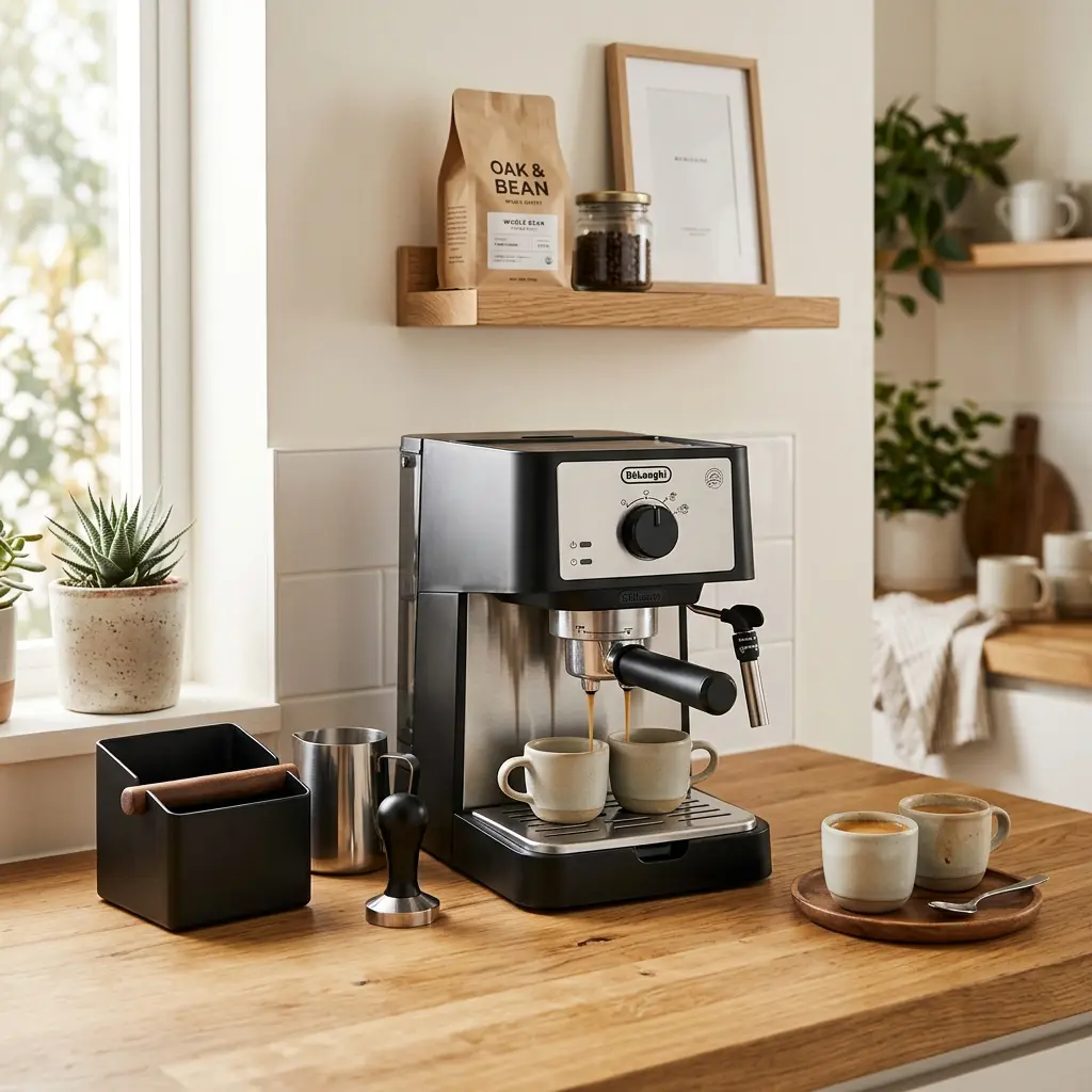 DeLonghi Stilosa espresso machine for beginners
