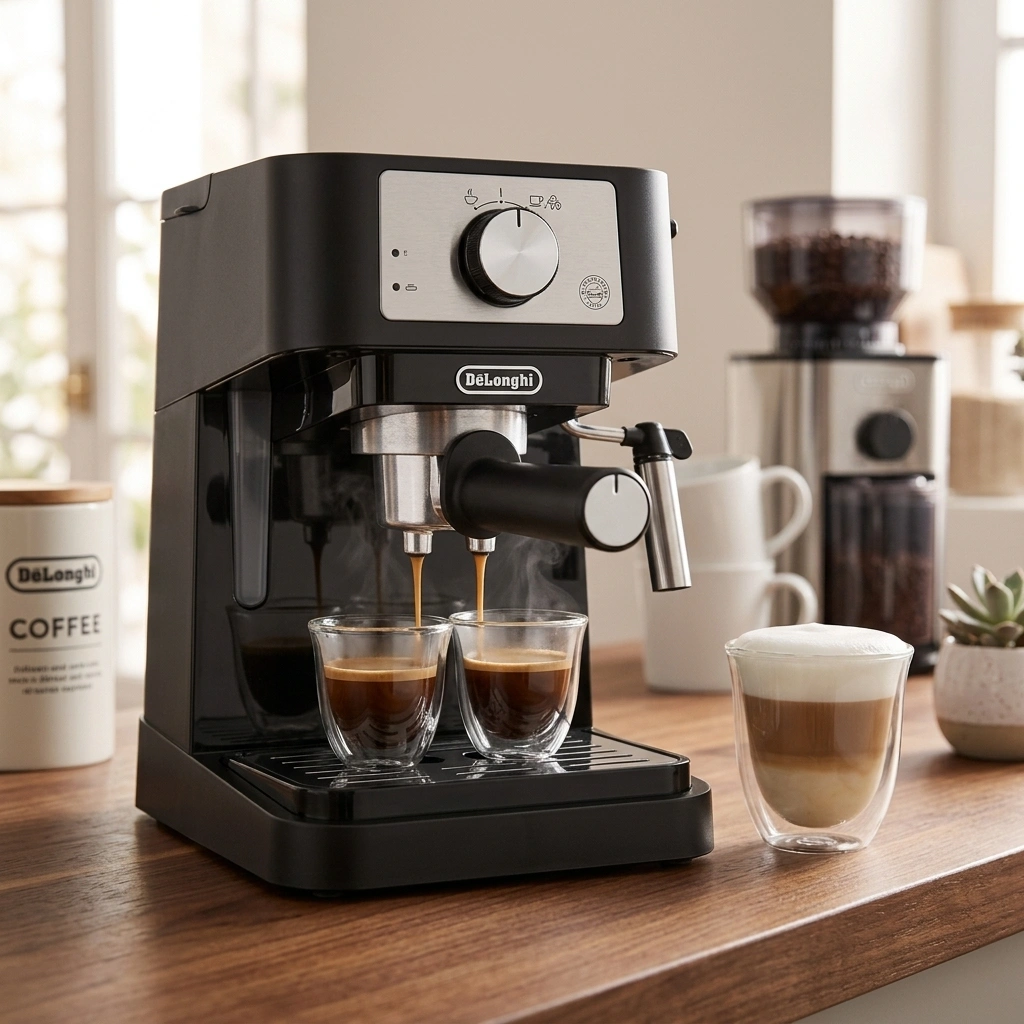 DeLonghi Stilosa compact espresso machine
