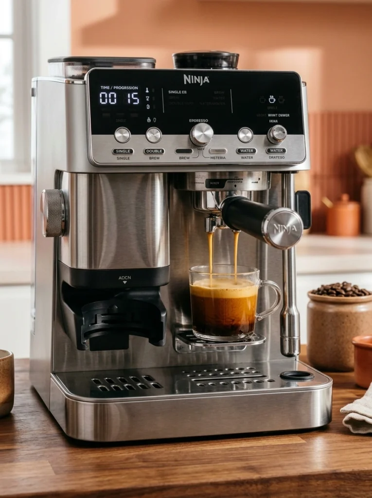 Ninja Luxe Cafe Mini Plus espresso machine