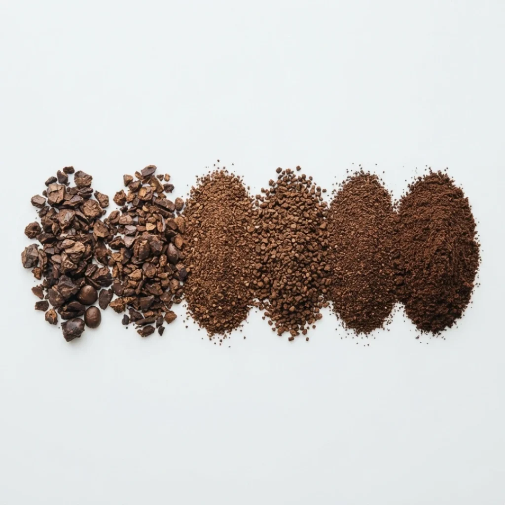 espresso coffee grind size guide