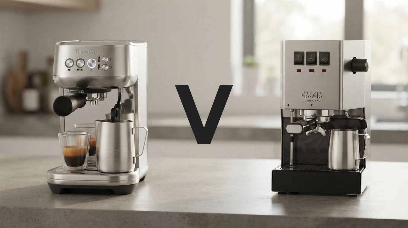Breville Bambino Plus vs Gaggia Classic Pro comparison