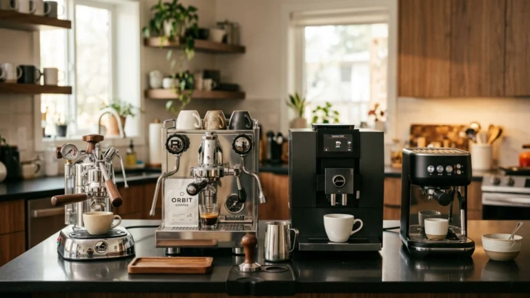 different types of espresso machines for home use