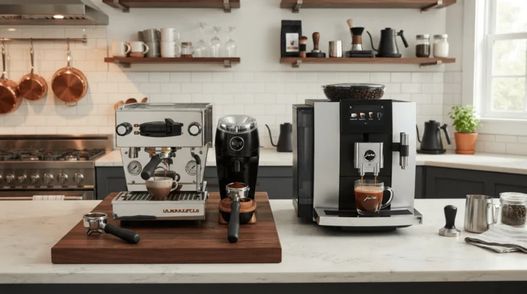 semi-automatic vs super-automatic espresso machines